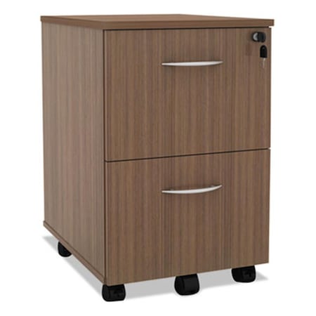 D2D Technologies ALESE521620WA Mobile File & File Pedestal- Walnut D22964864